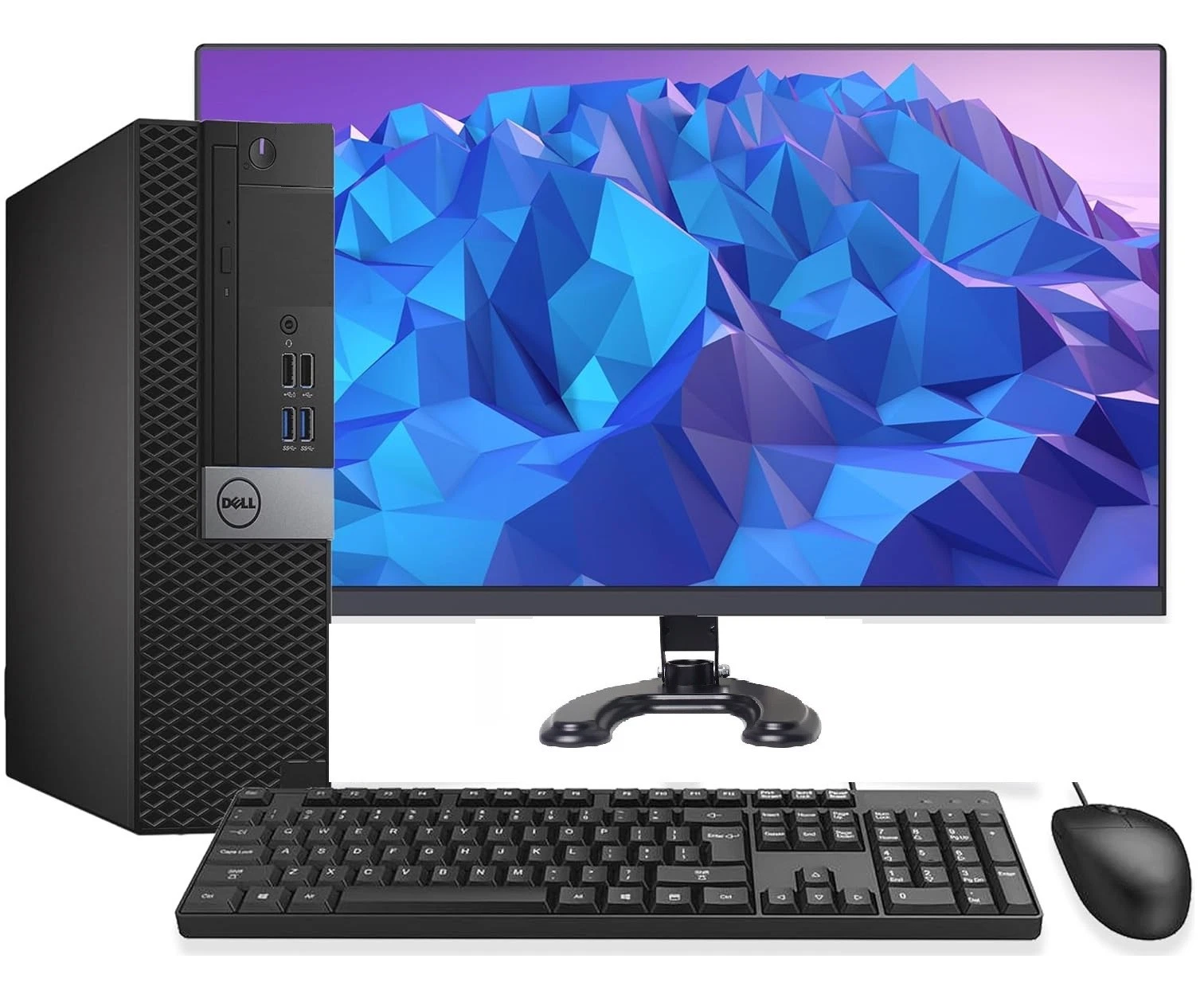 Dell OptiPlex tower with monitor bundle